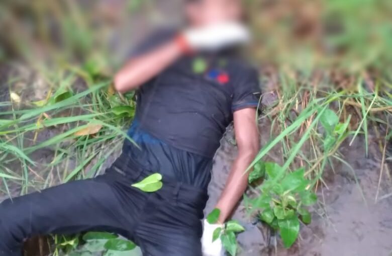 a dead body found in chandwara