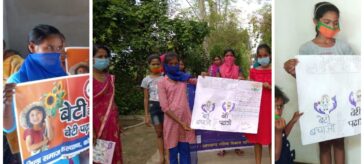 international child girl day celebrated in koderma